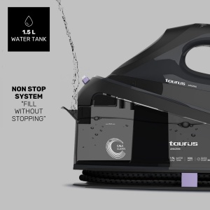 Statie de calcat Taurus | Uimitor SSD3000 | Presiune de 7 bari | Putere 3000W | linistit | Gata de utilizare in 30 de secunde | Amplificare electronica de abur | 400g/min | Rezervor de 1,5 litri | Talpa ceramica - Img 2