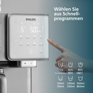 Statie de filtrare apa Philips Reverse Osmosis cu functie de racire si incalzire UV-C 6L - Img 6