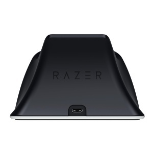 Statie de incarcare rapida Razer pentru controller PS5, design ergonomic, alb - Img 11