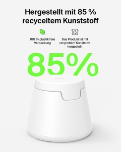 Statie de incarcare wireless Belkin UltraCharge 3-in-1 Qi2 25W alba - Img 11