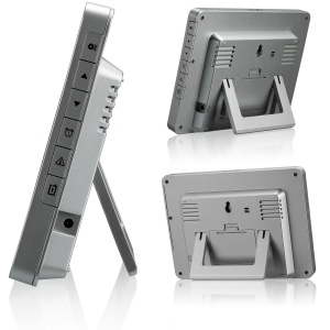 Statie Meteo Bresser ClimateTemp NDH-NEO, Display Elegant, Culoare ArgintieNeagra, Cu Senzor Exterior - Img 6