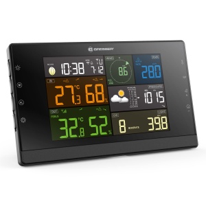 Statie Meteo Bresser Profi-WSC cu 7-in-1, Display Colorat 5.7 inch, WiFi - Img 2