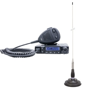 Statie Radio CB PNI Escort HP 6500 cu Antena CB ML100, 40 Canale, 4W
