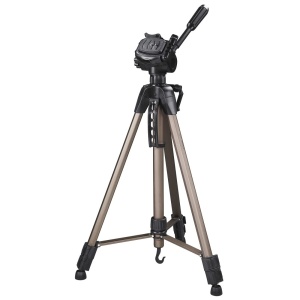 Stativ foto Hama Star 62, 3 picioare, 64-160 cm, aluminiu, champagner