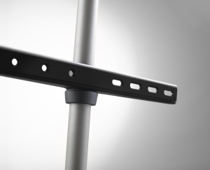 Stativ TV Tripod Universal One for All WM7472, 32-65 inch, Inaltime Reglabila, Culoare Stejar Gri - Img 5