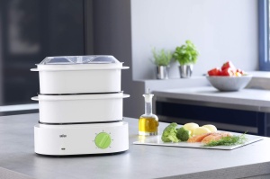 Steamer Braun Tribute Collection FS 3000, 850 W, albverde - Img 2