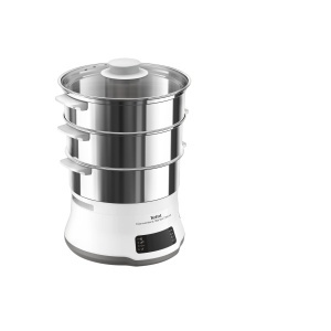 Steamer Tefal Convenient Series Deluxe, 3 niveluri, touchscreen intuitiv
