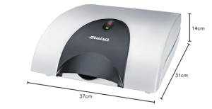 Steba SG40 Sandwich Maker / 4 x 2 XXL Big American Toast / 1200 W Argintiu - Img 6