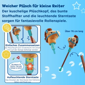 Steckenpferd VTech Galoppier cu sunete si moduri de invatare - Img 4