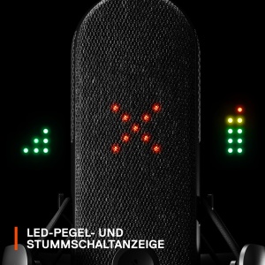 SteelSeries Alias Microfon USB Gaming Streaming Podcasting LED RGB - Img 6