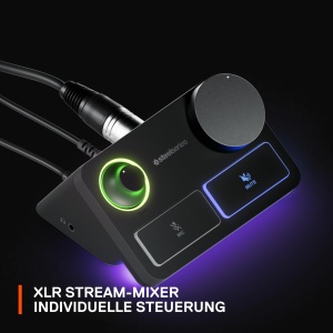 SteelSeries Alias Pro Kit XLR Microfon cu Mixer RGB pentru Gaming si Streaming - Img 6
