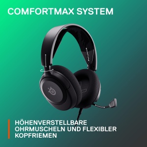 SteelSeries Arctis Nova 1 Gaming Headset Negru Sunet Hi-Fi Surround 360 Microfon Noise Cancelling - Img 9