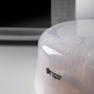 Sterilizator cu aburi Tommee Tippee, 4 minute, pentru biberoane si accesorii - Img 5