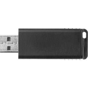 Stick USB Verbatim Slider 128 GB, USB 2.0, mecanism retractabil, negru - Img 4