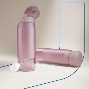 Sticla cu filtru Wessper Tritan 700ml BPA-free Roz Filtru Actitex DISC - Img 5