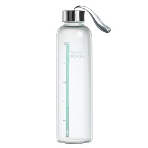 Sticla de apa din sticla Hama 181596, 500 ml, cu marcaje pentru cald si rece