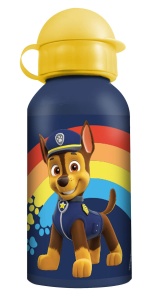 Sticla de Apa pentru Copii PAW PATROL, 400 ml, Aluminium, Design Colorat