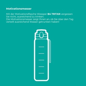 Sticla de apa sport Wessper Active Max, 1L, fara BPA, rezistenta la temperaturi extreme, culoare menta - Img 5