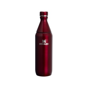 Sticla de apa Stanley All Day Slim 0.6L - Garnet Shine, inox, izolare vacuum