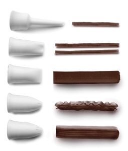 Sticla dozatoare Lacor 64457 Silicon 6 Duse 140ml Maro - Img 3