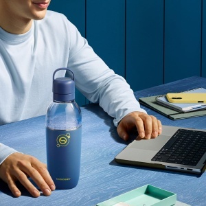 Sticla pentru bauturi Sodastream Fizzgo Easy Mix 0,7L Culoare Storm Blau - Img 8