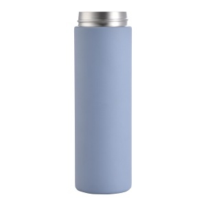 Sticla termica BERGNER 570 ml din otel inoxidabil, culoare albastra - Img 3