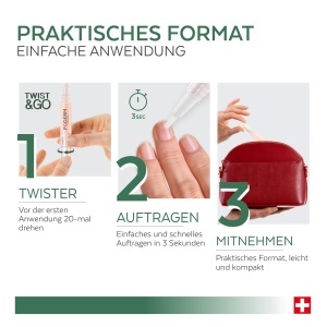 Stift pentru unghii PODERM 5-in-1, 4 ML, cu Phyto-Keratin, tratament pentru unghii fragile - Img 7