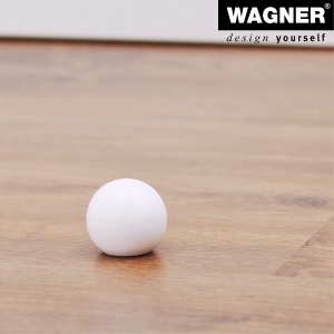 Stopper pentru usa WAGNER GOLFBALL, plastic alb, 30 mm, inclusiv montaj - Img 5