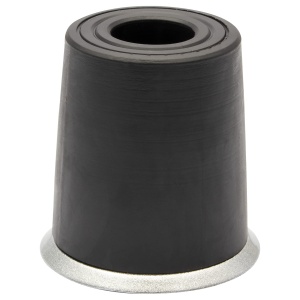 Stopper pentru usa WAGNER VULKANO MIDI, 35mm, inox, cauciuc, argintiunegru