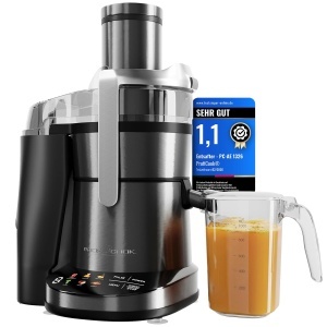 Storcator de fructe ProfiCook PC AE 1326, 1000W, inox, capacitate 1L