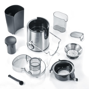 Storcator electric Severin ES 3566 400W otel inoxidabil 500 ml negruargintiu - Img 9