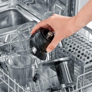 Storcator lent SEVERIN - storcator pentru suc, sorbet, inghetata, gem si multe altele, storcator electric din otel inoxidabil, usor de curatat datorita conceptului Easy-Clean, recipient de colectare de 1L, 150 wati, ES 3571 - Img 15