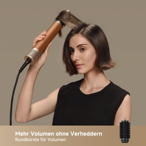 Styler multifunctional Dreame AirStyle Pro 7-in-1 uscare rapida accesorii magnetice reducere deteriorare termica - Img 4