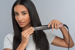 Styler pentru par Remington 2in1 Curl si Straight Confidence, 150-230 C - Img 5