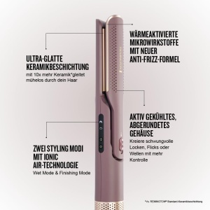 Styler pentru par Remington AIRvive AS8930, 2-in-1, tehnologie ionica, 35 mm - Img 3