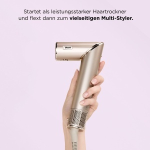 Styler pentru par Shark FlexStyle HD446SLEU, 1400W, 5-in-1, culoare champanie - Img 3