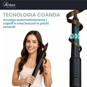 Styler si Uscator de Par ARDES ESTYLIA ARPHON03, 1500W, 110.000 RPM, 5-in-1 - Img 3