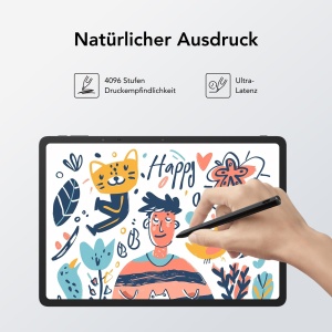 Stylus digital TCL T-Pen pentru NXTPAPER 1411 Plus 4096 niveluri presiune Negru - Img 2