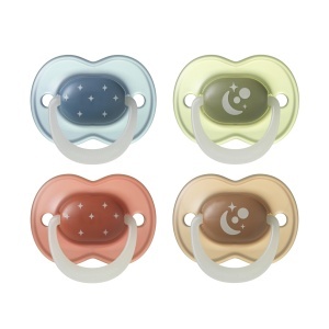 Suce de dormit Tommee Tippee NightGlow, 6-18 luni, 4 bucati, BPA-free
