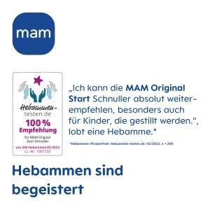 Sucea pentru bebelusi MAM Original Start 0-2 luni, 4 bucati, silicon SkinSoft - Img 7