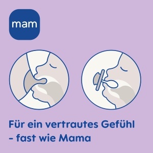 Sucea pentru bebelusi MAM Perfect Day Night, 0-6 luni, 4 bucati, SkinSoft Silicon - Img 6