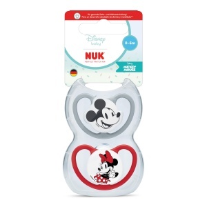 Sucea pentru bebelusi NUK Perfect Match Air, 0-6 luni, design ergonomic, 2 bucati - Img 1