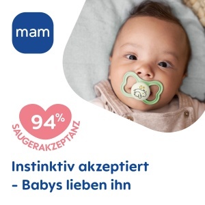 Sucitor MAM Supreme Night 16 luni Silicon SkinSoft 2 bucati - Img 4