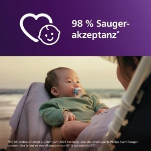 Sucitor pentru bebelusi Philips Avent ultra air, 0-6 luni, silicon, BPA-free, 4 bucati - Img 4