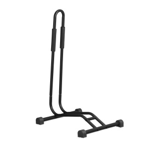 Suport bicicleta Relaxdays, pentru roti de max. 2,5 inch, metal, negru