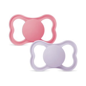 Suport de supt MAM Air 16 luni, set de 2, culoare rozcrem