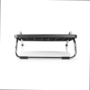 Suport ergonomic NEDIS pentru picioare, metal, negru - Img 4