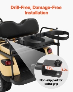 Suport golftasche VEVOR 1370x195x605 mm compatibil cu 22 locuri fara perforare - Img 3