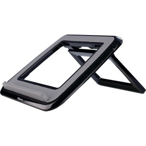 Suport laptop Fellowes I-Spire Quick Lift ergonomic pliabil negru 17 inch