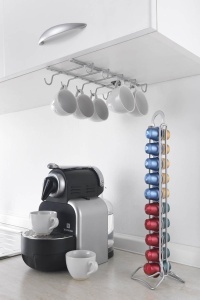 Suport Metaltex My-Mug pentru 10 Cani Argintiu Montare Simpla - Img 7